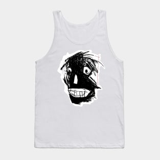 black face Tank Top